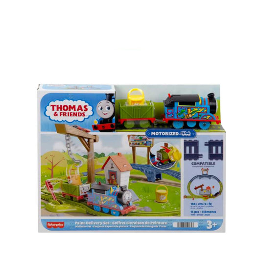Thomas & Friends Motorized Train Set Topsy Turvy Paint Delivery