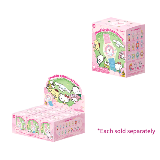 Sanrio Characters Springfield Letters Series Analog Watch - Collectible Blind Box