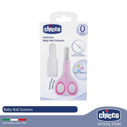 Chicco Baby Nail Scissors - Pink