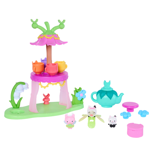 Gabby's Dollhouse Flutterriffic Tea Party Playset