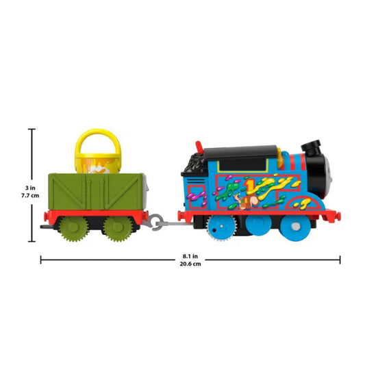 Thomas & Friends Motorized Train Set Topsy Turvy Paint Delivery