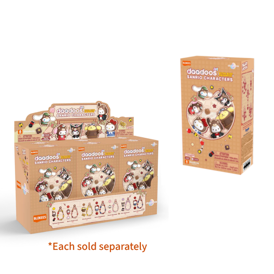 Blokees Sanrio Dadoos Art Series: Retro Bear Encounter Collectible Figure