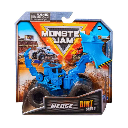Monster Jam 1:64 Scale Die-cast Dirt Squad Series 7 Vehicle- Wedge Toys