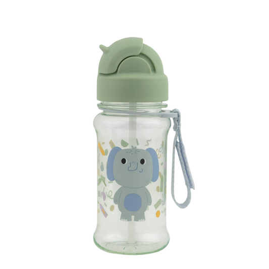 Skip Hop Besties Squad Straw Bottle- Elephant