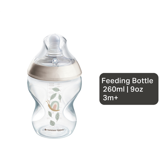 Tommee Tippee 260ml Natural Start PP Decor Feeding Bottle