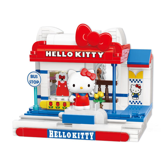 Keeppley Sanrio Building Blocks Series - Hello Kitty Stall Modern Fashion Shop Street Scenes