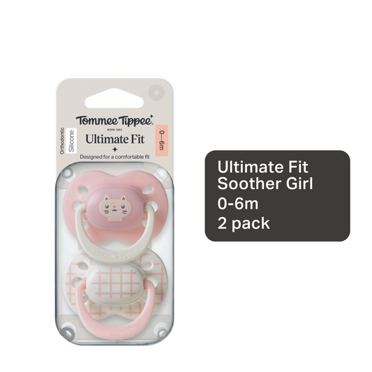 Tommee Tippee Decorated Ultimate Fit - Soother Girl