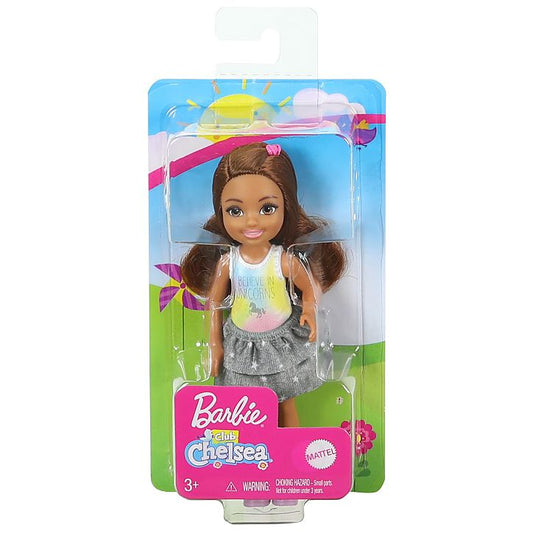 Barbie Club Chelsea 6" Doll - Unicorn Graphic Shirt