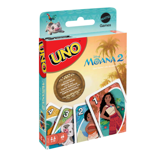 Mattel Games - Uno Garland Disney Moana 2 Card Game