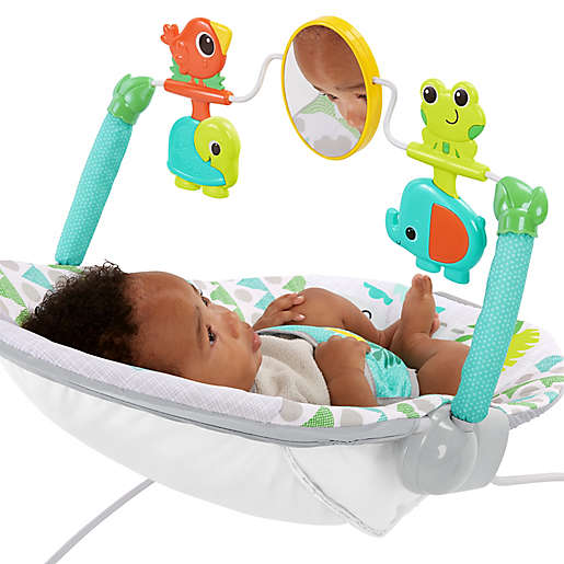 Bright Starts Spinnin Safari Vibrating Bouncer
