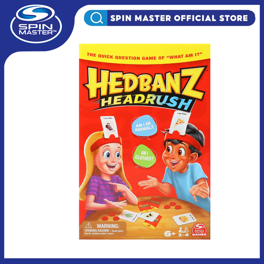 Hedbanz Headrush – The Fast-Paced Question Game of "What Am I"