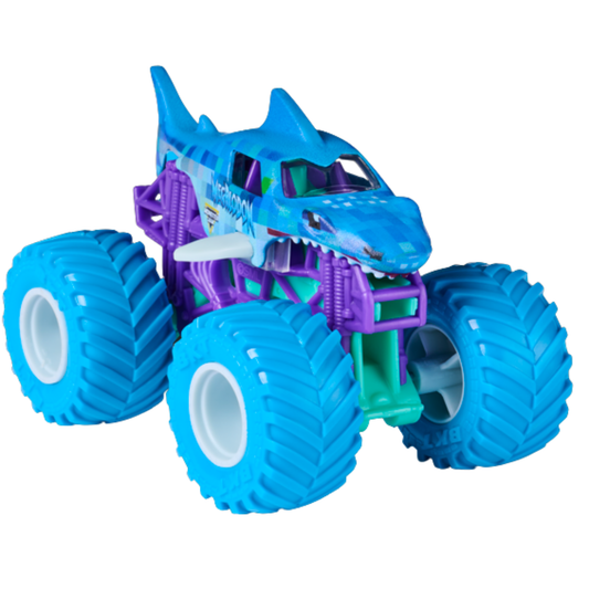 Monster Jam 1:64 Scale Die-Cast Monster Truck with Authentic BKT Tires & Detailed Chassis