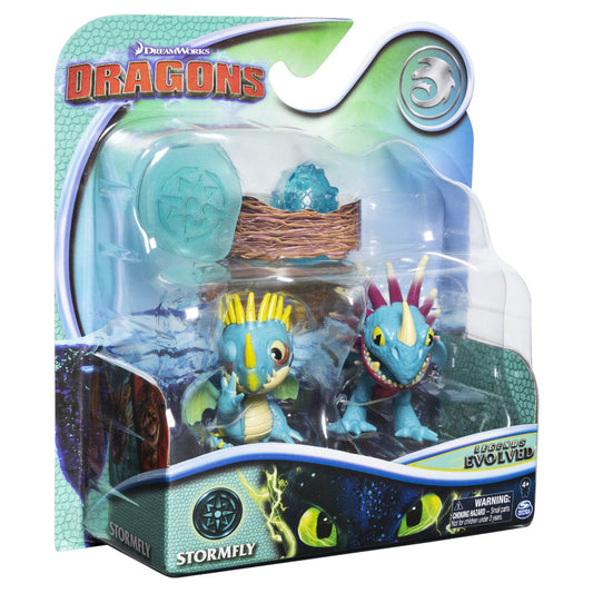 How to Train your Dragons Mini Dragons Evolution Pack (Stormfly)