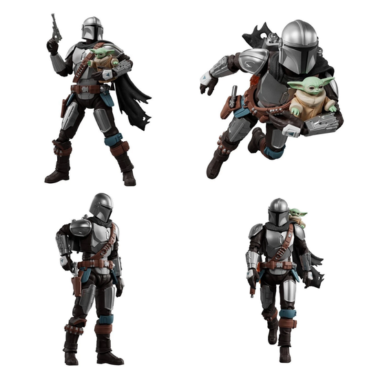 Blokees Star Wars The Mandalorian CC05 Din Djarin & Grogu Action Figure Model Kit
