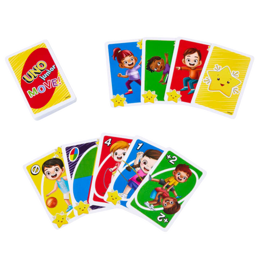 Mattel Games Uno Junior Action Play Card