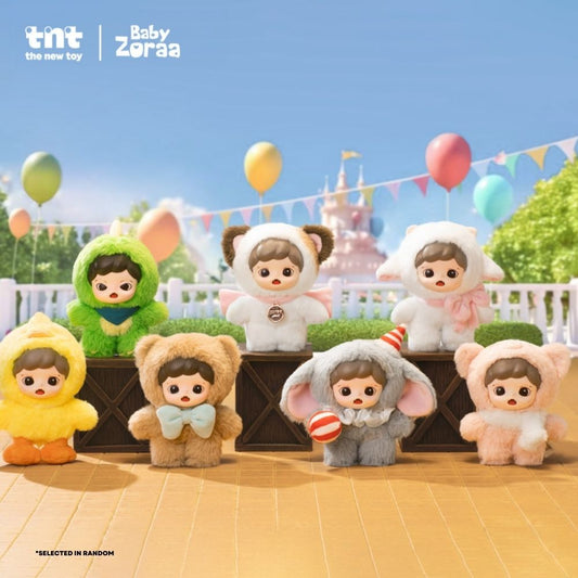 TNT Zoraa Fluffy Cabin Viny Plush Doll Blind Box Series