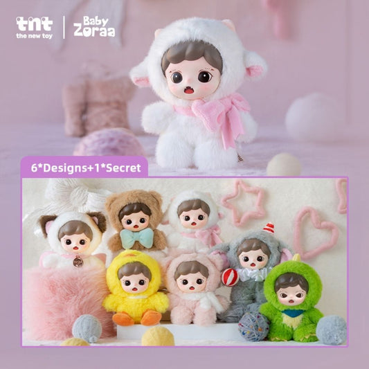 TNT Zoraa Fluffy Cabin Viny Plush Doll Blind Box Series