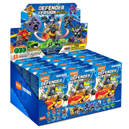 Blokees Transformers Defender Version 03 Heavy Metal War Model Kit