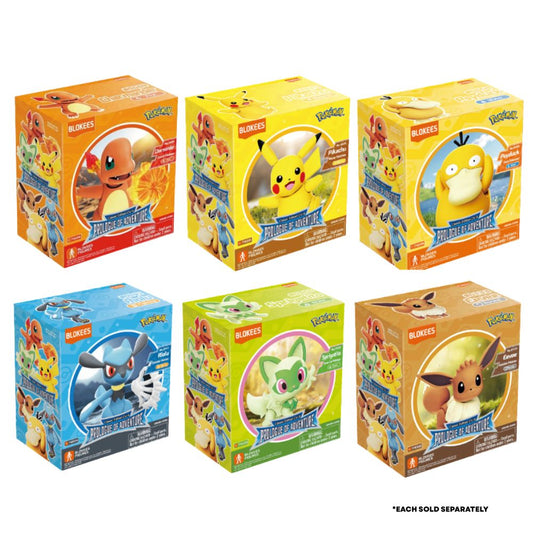 Blokees Pokémon Classic Edition CV-S 01 Prologue of Adventure Model Kit
