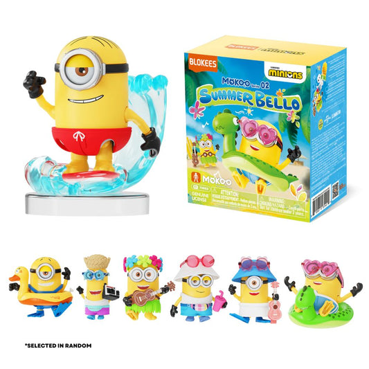 Blokees Minions Mokoo Series 02 Summer Bello Model Kit
