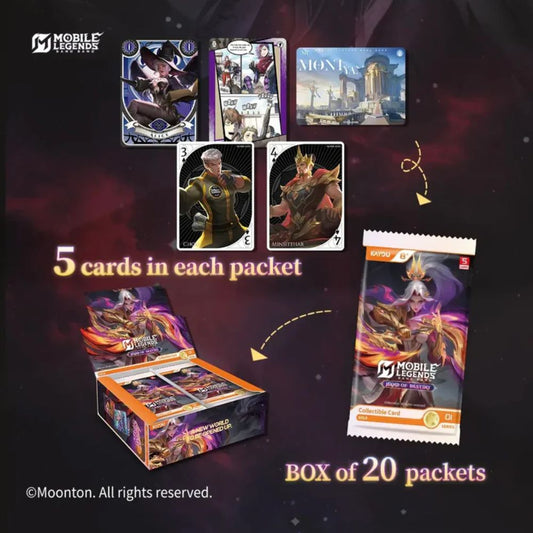 Kayou Mobile Legends: Bang Bang Collectible Cards – Hand of Destiny Series (1 Pack)