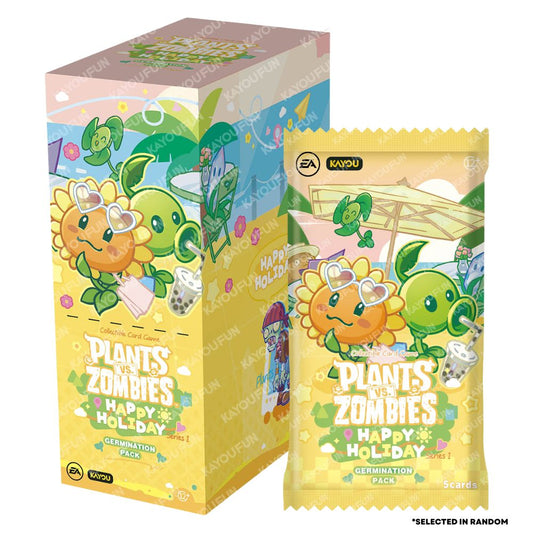 Kayou Plants Vs. Zombies Happy Holiday Collectible Card -  Germination S1 (1 Pack)