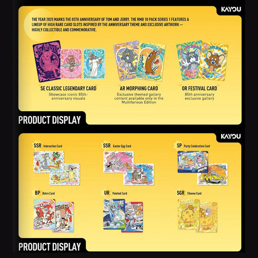 Kayou Tom and Jerry Happy Enemies Collection Card – Multifarious Edition 1 (1 Pack)
