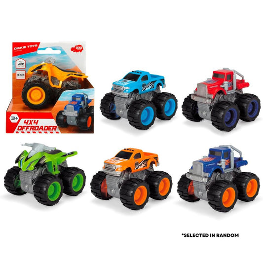 Dickie Toys 4x4 Offroader Vehicle Toy - Selected in Random