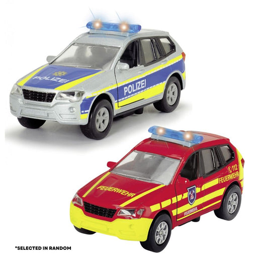 Dickie Toys Safety Unit Pullback Toy Vehicle with Lights & Sounds - Selected
