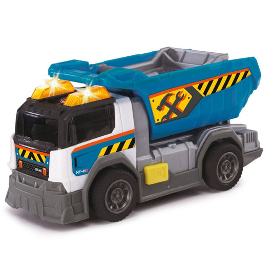 Dickie Toys 15cm Dump Truck Toy Vehicle with Lights & Sounds