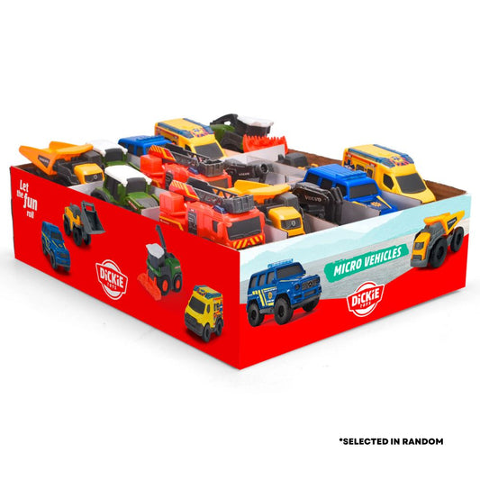 Dickie Toys 1:60 Micro World Toy Vehicles