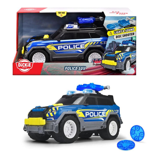 Dickie Toys 30cm Police SUV Toy Vehicle with Lights & Sounds