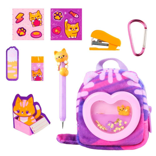 Real Littles Liquid Charms Mini Backpack Single Pack (Just Purr-fect)