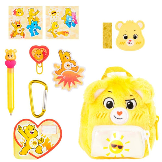 Real Littles Care Bears Mini Backpack Single Pack (Funshine Bear)
