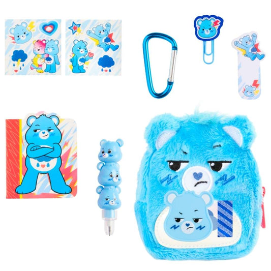 Real Littles Care Bears Mini Backpack Single Pack (Grumpy Bear)