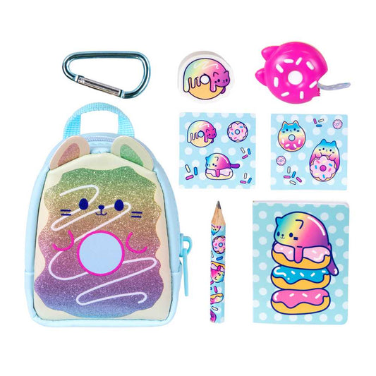 Real Littles S9 Scented Backpack Single Pack (Meow Meow Donut)