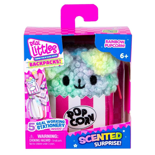 Real Littles S9 Scented Backpack Single Pack (Rainbow Pupcorn)