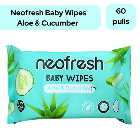 Neofresh Aloe & Cucumber Baby Wipes 60s