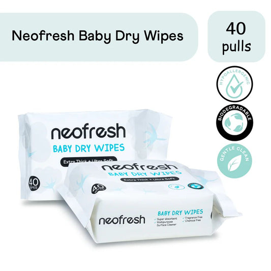 Neofresh Baby Dry Wipes 40's