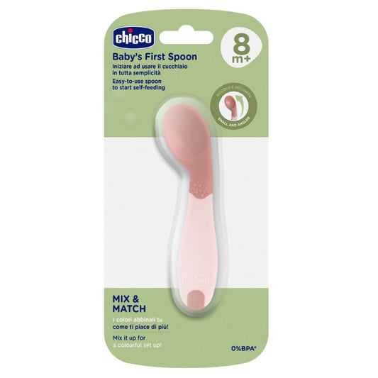 Chicco Baby's First Spoon - Pink