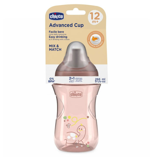 Chicco Advanced Cup for 12m+ (9oz) - Pink