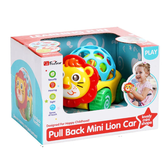 Starkids Five Star Pull Back Mini Lion Car