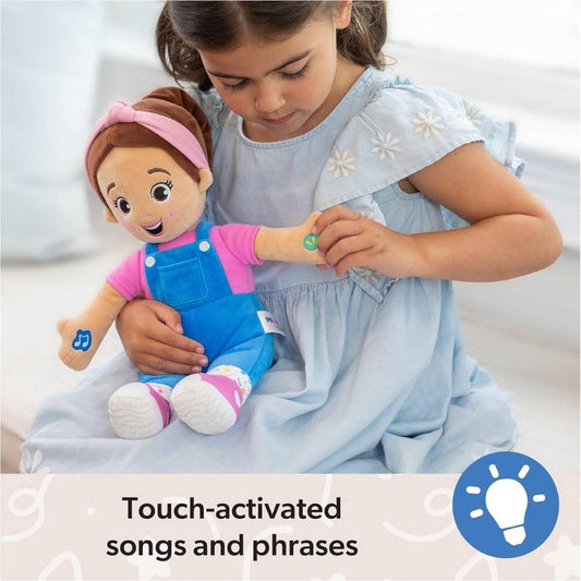 Ms. Rachel Official Speak and Sing Doll Interactive Toy Plush w/ Songs & Phrases
