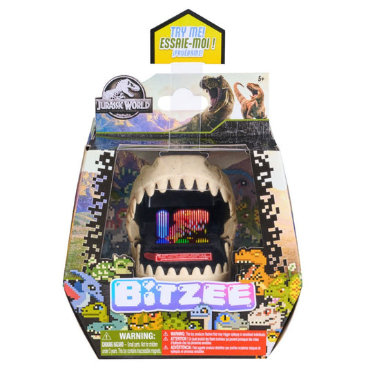 Bitzee Jurassic World Interactive Dinosaur Toy with 25 Digital Dinosaurs Pet