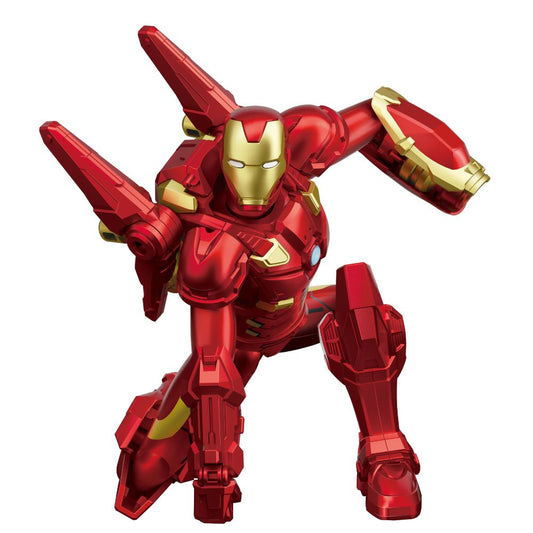Keepplay Marvel Cosmic Conflict Iron Man Super Armor Poseable Model Kit