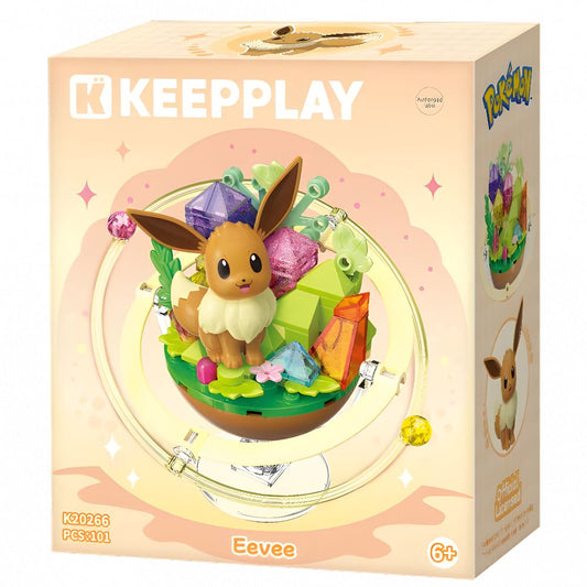 Keepplay Pokémon Eevee Planet Series Building Blocks