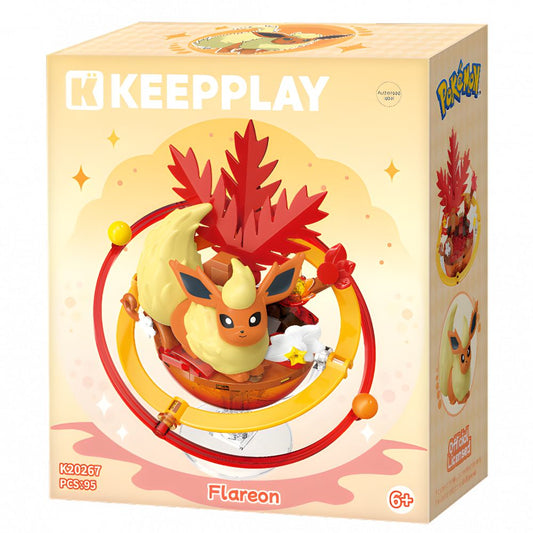 Keepplay Pokémon Flareon Planet Series Building Blocks