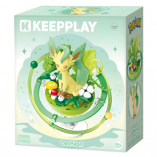 Keepplay Pokémon Leafeon Planet Series Building Blocks