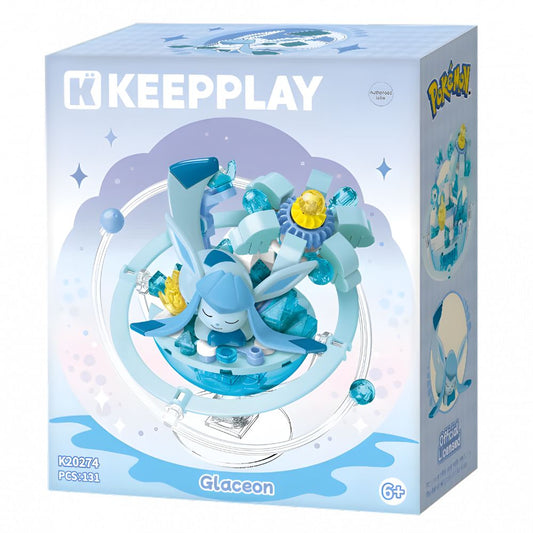 Keepplay Pokémon Glaceon Planet Series Building Blocks
