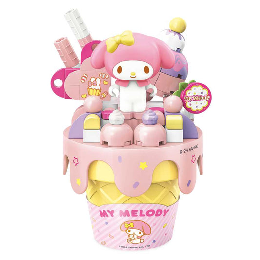 Keeppley My Melody Mashed Taro Cone Building Blocks